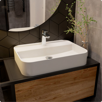 Смеситель для раковины AQUAme Prato (AQMP6131), хром