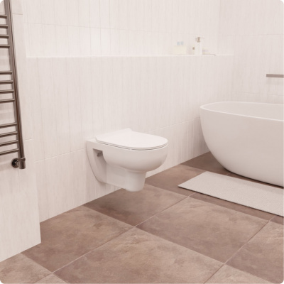 Унитаз подвесной безободковый AQUAme AQM2008 53x35.5x36 см