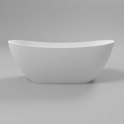 Ванна WHITECROSS Onyx C 160x75 (белый мат) иск. камень