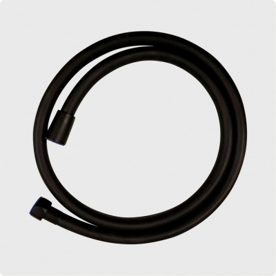 Шланг душевой 150 см AQUAme (AQM1500B), черный