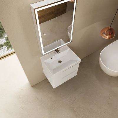 Тумба подвесная 60 см S3 AQUAme (AQM900360WH), белый