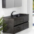 Тумба под раковину 120 см ArmadiArt Vallessi (837-120-A glossy), антрацит