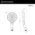 Ручной душ WHITECROSS TOP-GL