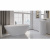 Ванна WHITECROSS Onyx D 160x75 иск. камень - Белый матовый