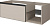 Тумба под раковину 120 см с подсветкой ArmadiArt Quatro 6 (790-M6-120-D-A-LED), daphne/антрацит