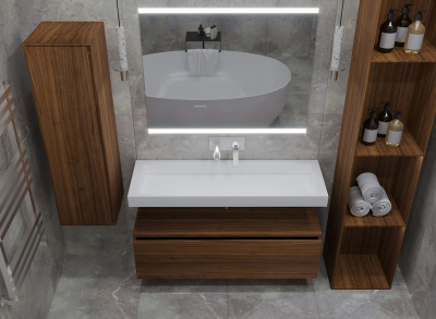 Раковина ArmadiArt Flat 859-100, белый