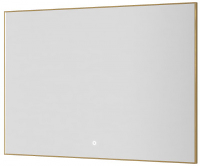Зеркало с подсветкой и сенсорным управлением ArmadiArt Modern 543-100-G, золото