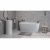 Ванна WHITECROSS Pearl A 155x80 иск. камень - Белый матовый
