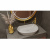 Умывальник WHITECROSS Ametrine 60x37 (белый мат) иск. камень