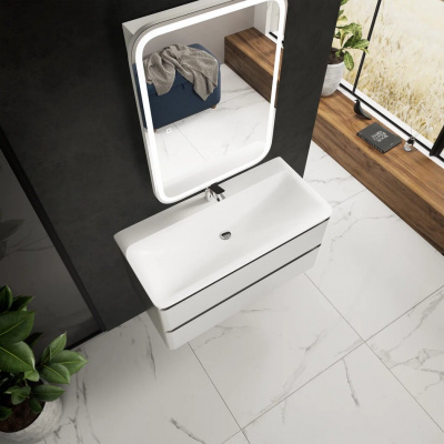 Тумба подвесная 100 см S4 AQUAme (AQM900410WH), белый