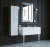 Пенал 35 см ArmadiArt Vallessi Avantgarde Linea (845-WCR), белый/хром